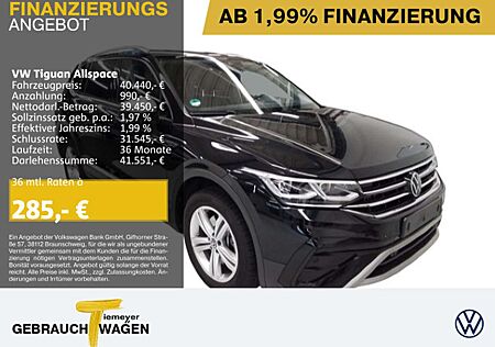 VW Tiguan Allspace Volkswagen 2.0 TSI DSG 4M ELEGANCE 7-SITZE