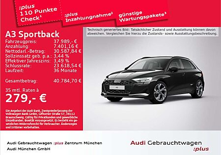 Audi A3 35 TDI S tronic advanced AHK/SONOS/
