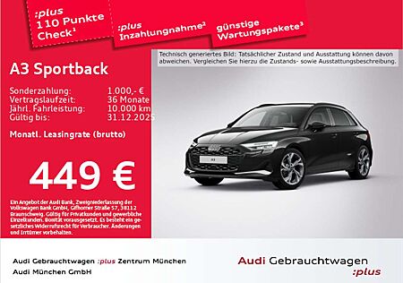Audi A3 35 TDI S tronic advanced AHK/SONOS/