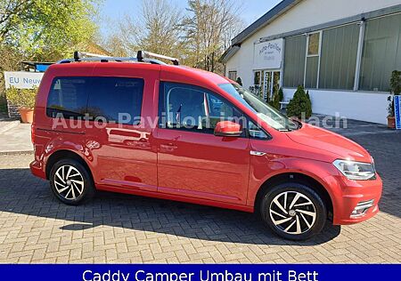 VW Caddy Volkswagen TSI Join Campingbett Alu AHK Dachreling