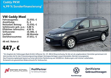 VW Caddy Volkswagen 2.0TDI DSG LIFE NAV+ACC+SHZ+2xPDC+DAB