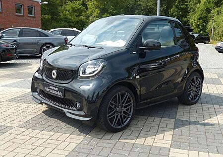 Smart ForTwo cabrio Leder Brabus graues Verdeck