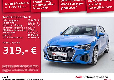 Audi A3 40 TFSI e-tron S-TRO*S-LINE*PANO*LE