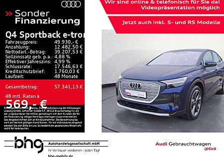 Audi Q4 e-tron gebraucht kaufen Audi Q4 e-tron 45 Advanced Dynamikpaket Nav