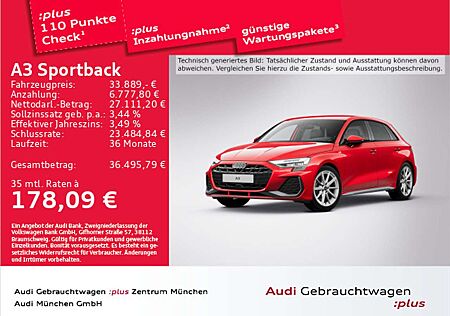 Audi A3 35 TFSI S line Virtual+/LED/ACC/Nav