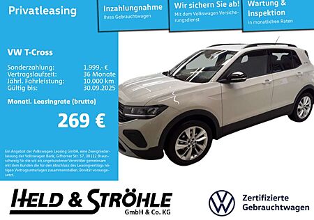 VW T-Cross Volkswagen GOAL 1.5 TSI DSG LED NAV AHK KAM ACC DAB