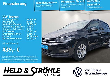 VW Touran Volkswagen Comfortline 2.0 TDI PANO 7S STANDHZG 17"