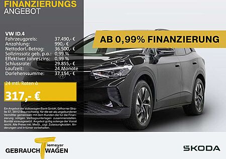 VW ID.4 Volkswagen PRO 286PS NAVI WÄRMEPUMPE KAMERA SITZH