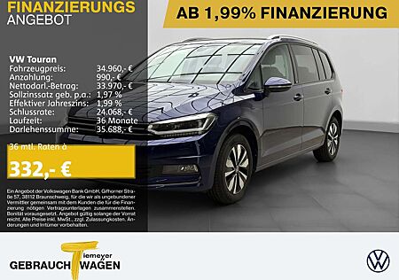VW Touran Volkswagen 2.0 TDI DSG MOVE IQ.LIGHT ST.HEIZ AHK KAM