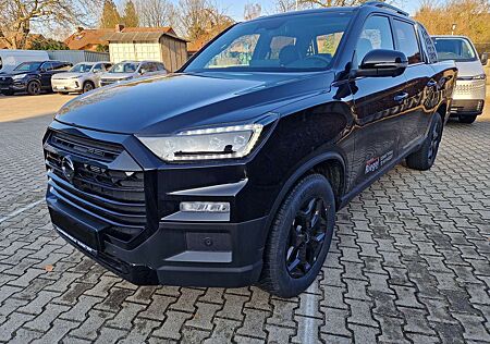 SsangYong Musso Grand Black 4x4 *AHK * Überrollbügel*