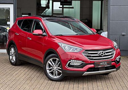Hyundai Santa Fe blue Premium 4WD Leder Navi Panorama €6