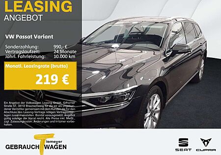 VW Passat Variant Volkswagen 2.0 TDI DSG ELEGANCE IQ.LIGHT AHK