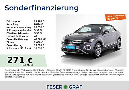 VW T-Roc Volkswagen Cabriolet 1.5 TSI Goal DSG ACC Navi Alu-18