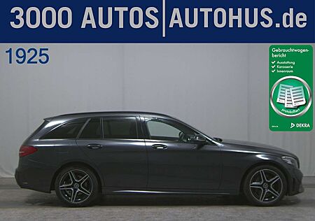 Mercedes-Benz C 200 T d AMG Line Navi Night Leder el.Heck LM