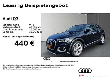 Audi Q3 35 TFSI Adv. S tronic *LED*R-CAM*PDC+*SHZ*