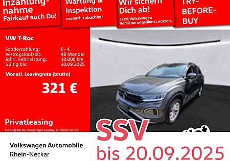 VW T-Roc Volkswagen 1.5 TSI Life DSG Navi AHK Kamerauvm