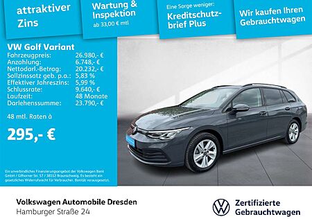 VW Golf Variant Volkswagen Golf VIII Variant Life 1.5 eTSI STANDHZG KAMERA