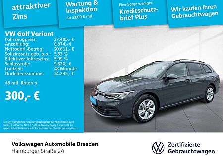 VW Golf Variant Volkswagen Golf VIII Variant Life 1.5 eTSI STANDHZG KAMERA