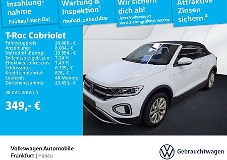 VW T-Roc Volkswagen 1.0 TSI Style FrontAssist LEDPlu