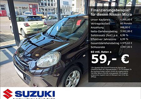 Nissan Micra Acenta 1.2 AC ZV PDC Alufelgen