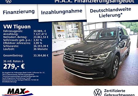 VW Tiguan Volkswagen 1.4 eHybrid ELEGANCE IQ.LIGHT+KAMERA+AHK+