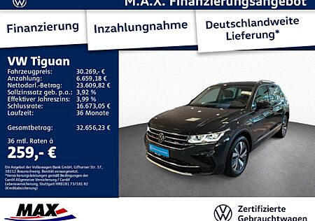 VW Tiguan Volkswagen 1.4 eHybrid ELEGANCE IQ.LIGHT+KAMERA+AHK+
