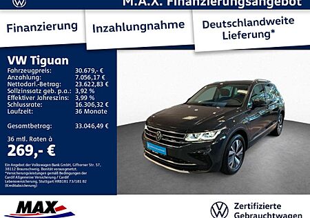 VW Tiguan Volkswagen 1.4 eHybrid ELEGANCE IQ.LIGHT+KAMERA+AHK+