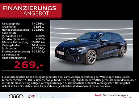 Audi S3 Sportback TFSI NAVI Optikpaket-Schwarz+ GRA