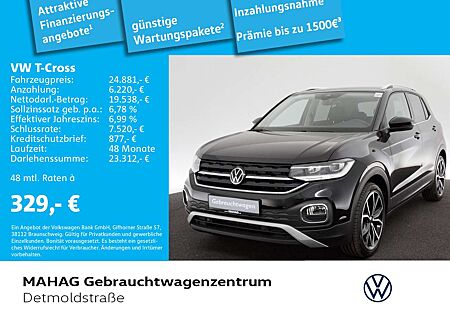 VW T-Cross Volkswagen 1.5 TSI STYLE AHK Navi LED DSG