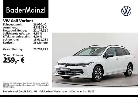 VW Golf Variant Volkswagen 1.5 TSI Goal Navi Kamera ACC LED