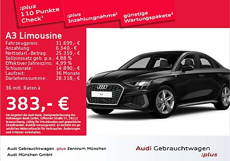 Audi A3 35 TDI S tronic S line Navi+/Virtua