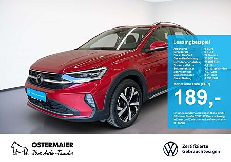 VW Taigo Volkswagen STYLE 1.0TSI 110PS 5J-G.NAVI+VC.2xPDC.LED.APP-C.SH