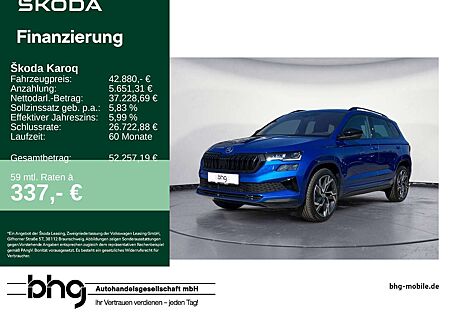 Skoda Karoq Sportline 2,0 TSI 7-Gang-DS