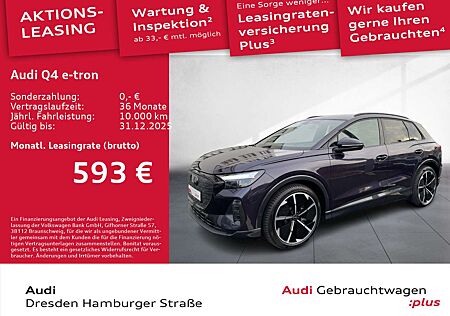 Audi Q4 e-tron 55 quattro Navi pro Wärmepumpe AHZV