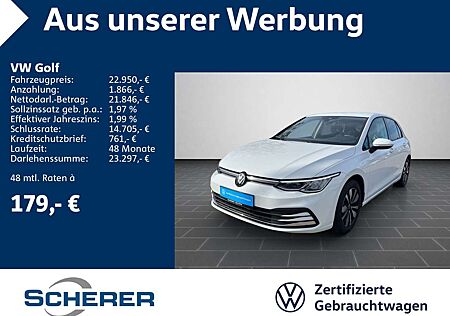 VW Golf Volkswagen VIII 1.5 TSI Move LED+ACC+Navi+Climatr+App+