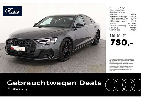 Audi A8 S-line AHK/B&O/HuD/P-Dach/StHz/Sitz+/360/ACC