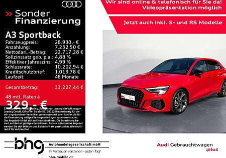 Audi A3 30 TFSI S-line LED/AHK/Head-up/Pano