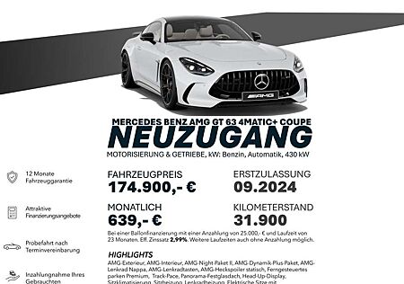 Mercedes-Benz AMG GT 63 4MATIC+ COUPÈ/PREMIUM/NIGHT/PANO/HEADU