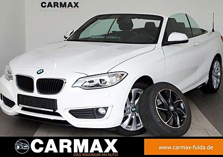 BMW 220 i Cabrio Advantage TLeder,Xenon,SH,PDC,SR+WR