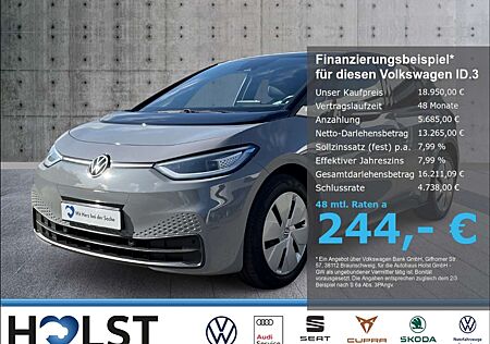 VW ID.3 Volkswagen 150 kW Pro Performance Tech Pano Kamera Navi
