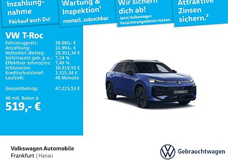 VW T-Roc Volkswagen R-Line 1.5 l eTSI DSG Navi IQ.LIGHT - LED-