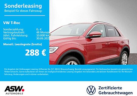 VW T-Roc Volkswagen Life 1.5 TSI LED Navi PDC SHZ VC Stdhzg