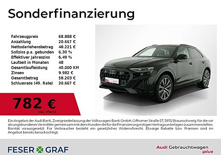 Audi Q8 45 TDI Facelift/Matrix/HuD/Luft/Air/AHK/ACC+Stadt/
