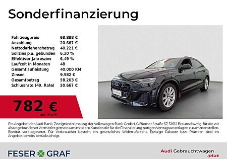 Audi Q8 45 TDI Facelift/Matrix/HuD/Luft/Air/AHK/ACC+Stadt/