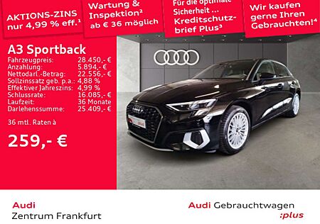 Audi A3 35 TFSI advanced S tronic LED Navi