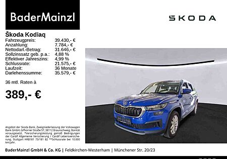 Skoda Kodiaq 2.0 TDI DSG 4x4 Style AHK 7-Sitz Matrix