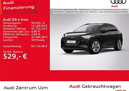 Audi Q4 e-tron 45 ACC ADVANCED HuD NAVI KEYL RFK WÄPU