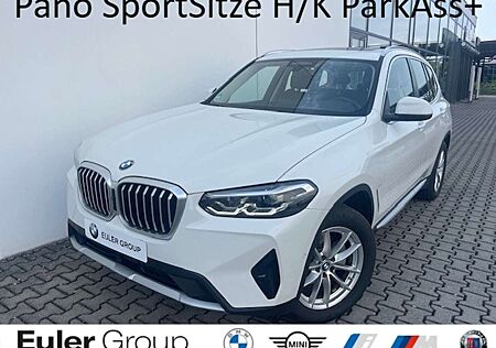 BMW X3 20iA Sommer18'' Pano SportSitze H/K ParkAss+ El.Fo