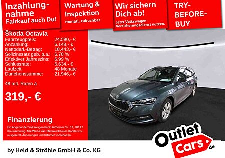Skoda Octavia Combi CLEVER 2.0 TDI DSG LED NAV PDC SHZ