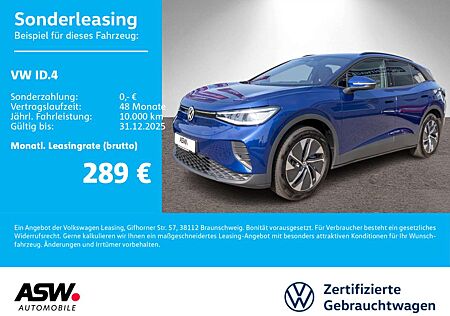 VW ID.4 Volkswagen Pure LED Navi Wärmepumpe ACC PDC SHZ
